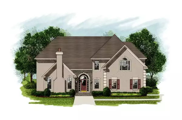 image of four bedroom house plan 7635